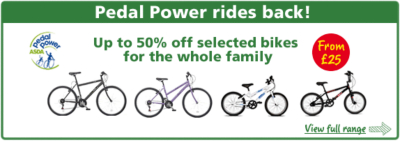 Pedal Power rides back!