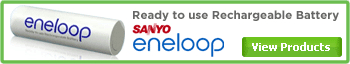 Eneloop - Ready to use rechargable batteries