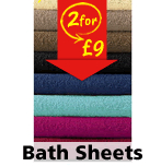Bath Sheets 2 for £9