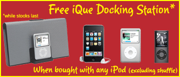 Free iPod Speakers with iPod