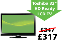 Toshiba 32ins HD Ready LCD TV