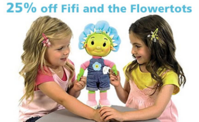 25% off Fifi and the Flowertots