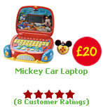 Mickey Car Laptop
