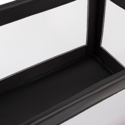 red kite black sleep tight travel cot