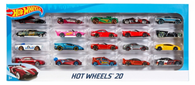 Hot Wheels ミニカー セット 多数 Hot Wheels Car Assortment - Pack of 20 | Very