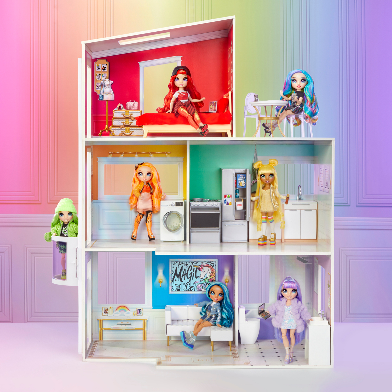 George Multi The Rainbow High Townhouse