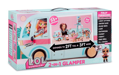 lol glamper van asda