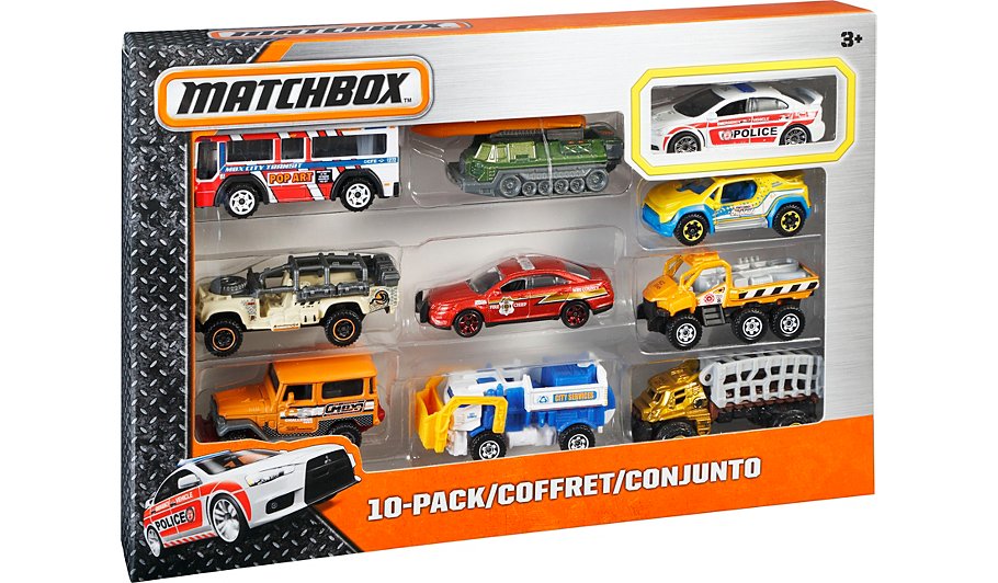 Matchbox Diecast 10-Car Pack | Kids | George at ASDA