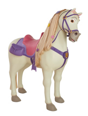 rapunzel maximus horse toy asda