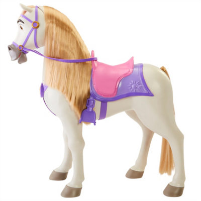 rapunzel sit on horse