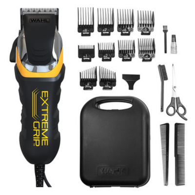Wahl 79465-300 Extreme Grip Pro Hair Clippers Cutting Kit – Open Box Tested