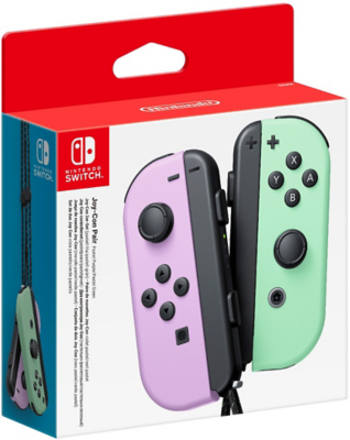 Nintendo Switch Joy-Con Pair Pastel Purple Pastel Green Toys