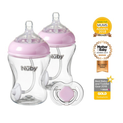 nuby newborn bottles