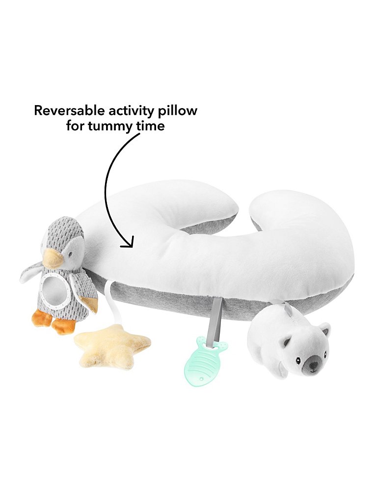 Penguin Tummy Time Activity Pillow, Newborn & Nursery