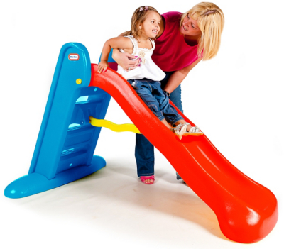 little tikes giant green slide