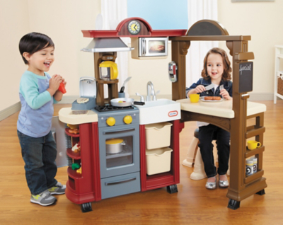 little tikes wooden kitchen asda