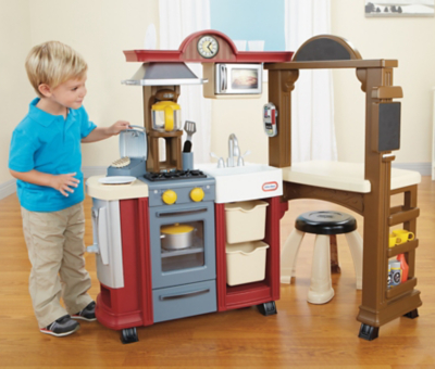 little tikes wooden kitchen asda