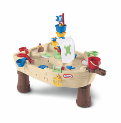 little tikes pirate ship water table asda