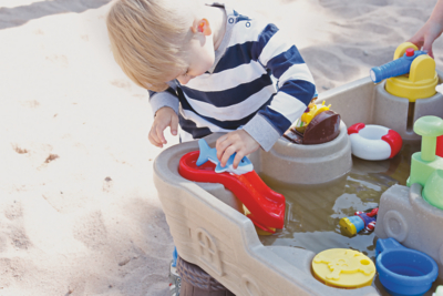 little tikes pirate ship water table asda