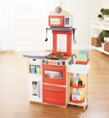 little tikes wooden kitchen asda