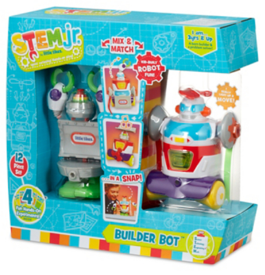 little tikes stem builder bots