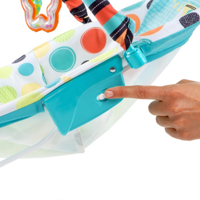 bright starts kaleidoscope safari bouncer