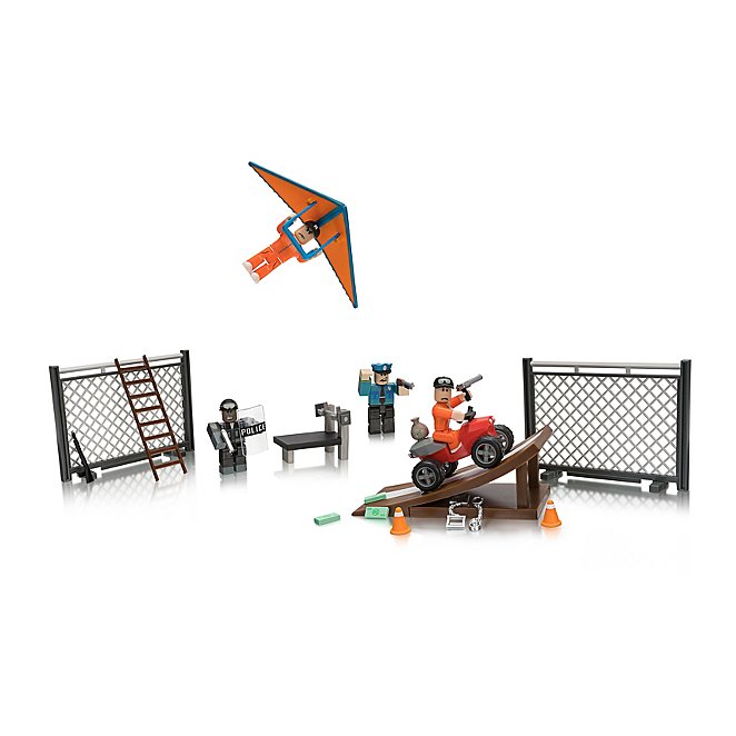 Roblox Jailbreak Great Escape Large Playset Toys Character George At Asda - asda roblox toys