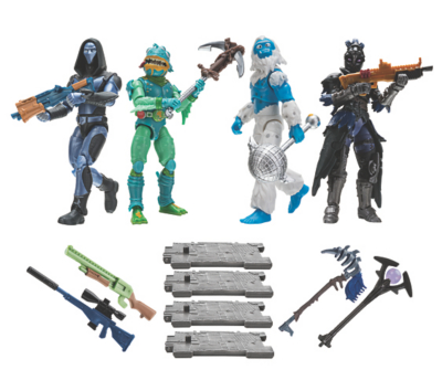 Fortnite Squad Mode Core Figure 4-Pack 