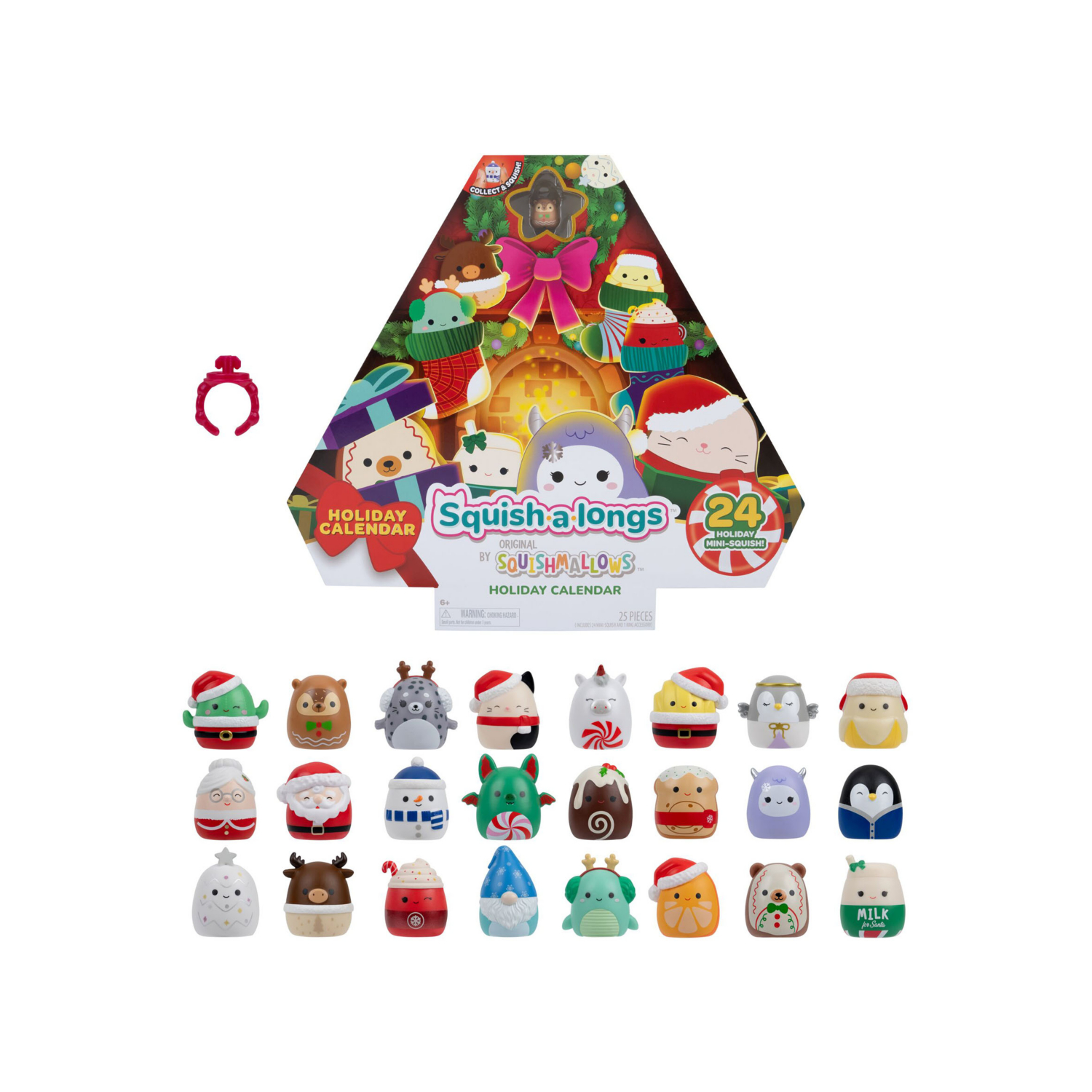 George White/Blue Squish-A-Longs Holiday Advent Calendar