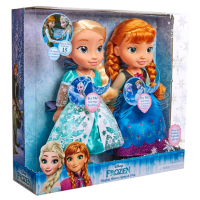 elsa singing doll asda