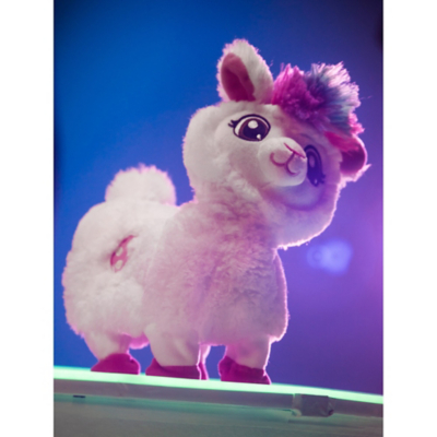 walking llama toy asda