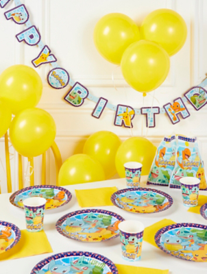 Pokemon Deluxe Party Kit for 16 Toys & Character at ASDA