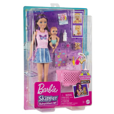 Barbie Skipper Babysitters Inc Dolls and Playset Toys