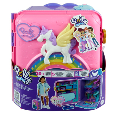 Polly Pocket Pollyville Resort Roll Away Playset Toys