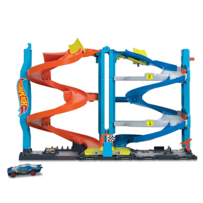 Hot Wheels City Racetrack Transforming Race Tower