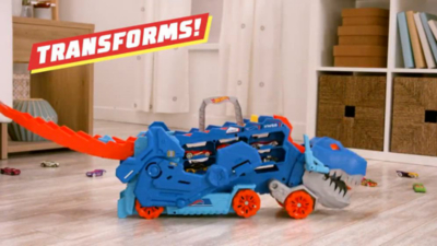 Hot Wheels Ultimate TRex Transporter Toys & Character at ASDA