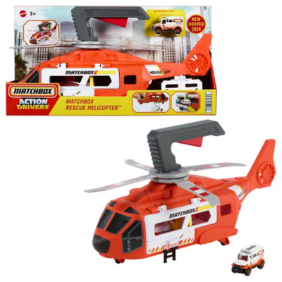 Matchbox Rescue Helicopter Toys Character George at ASDA