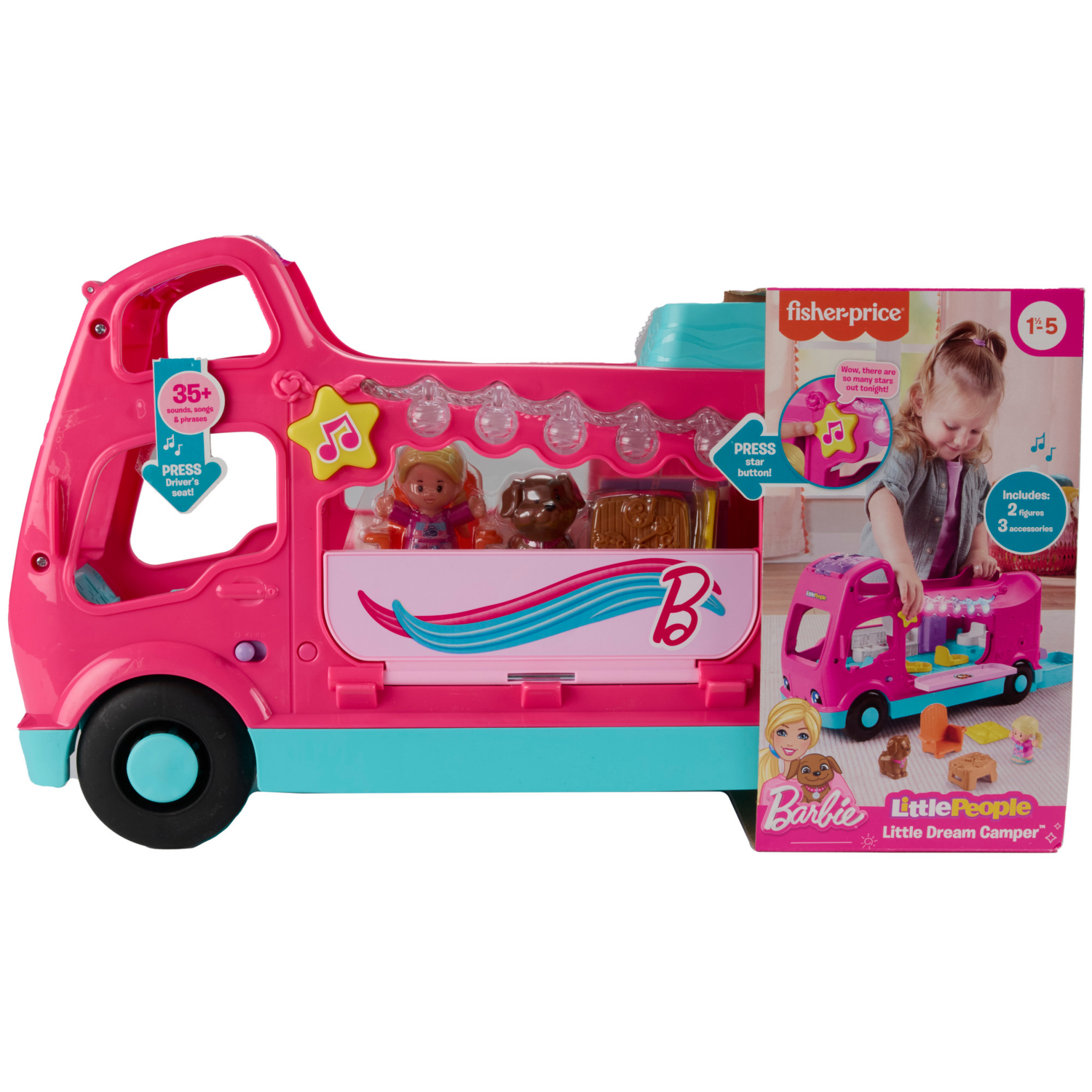 Barbie Multi Little Dreamcamper By Little People