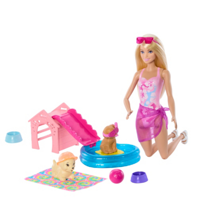 Barbie® Puppy Pool Party Toys Character George at ASDA