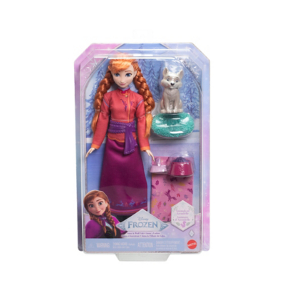 Disney Frozen Anna Doll Wolf Cub Toys Character George at ASDA