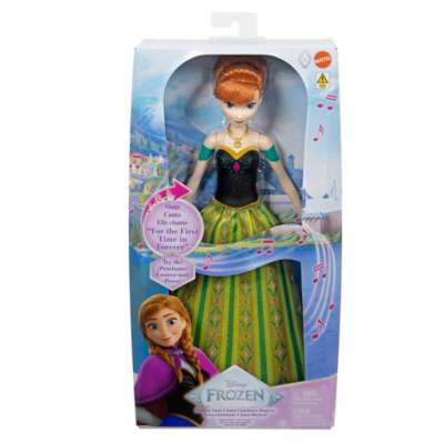 Disney Frozen Singing Anna Fashion Doll Toys Character