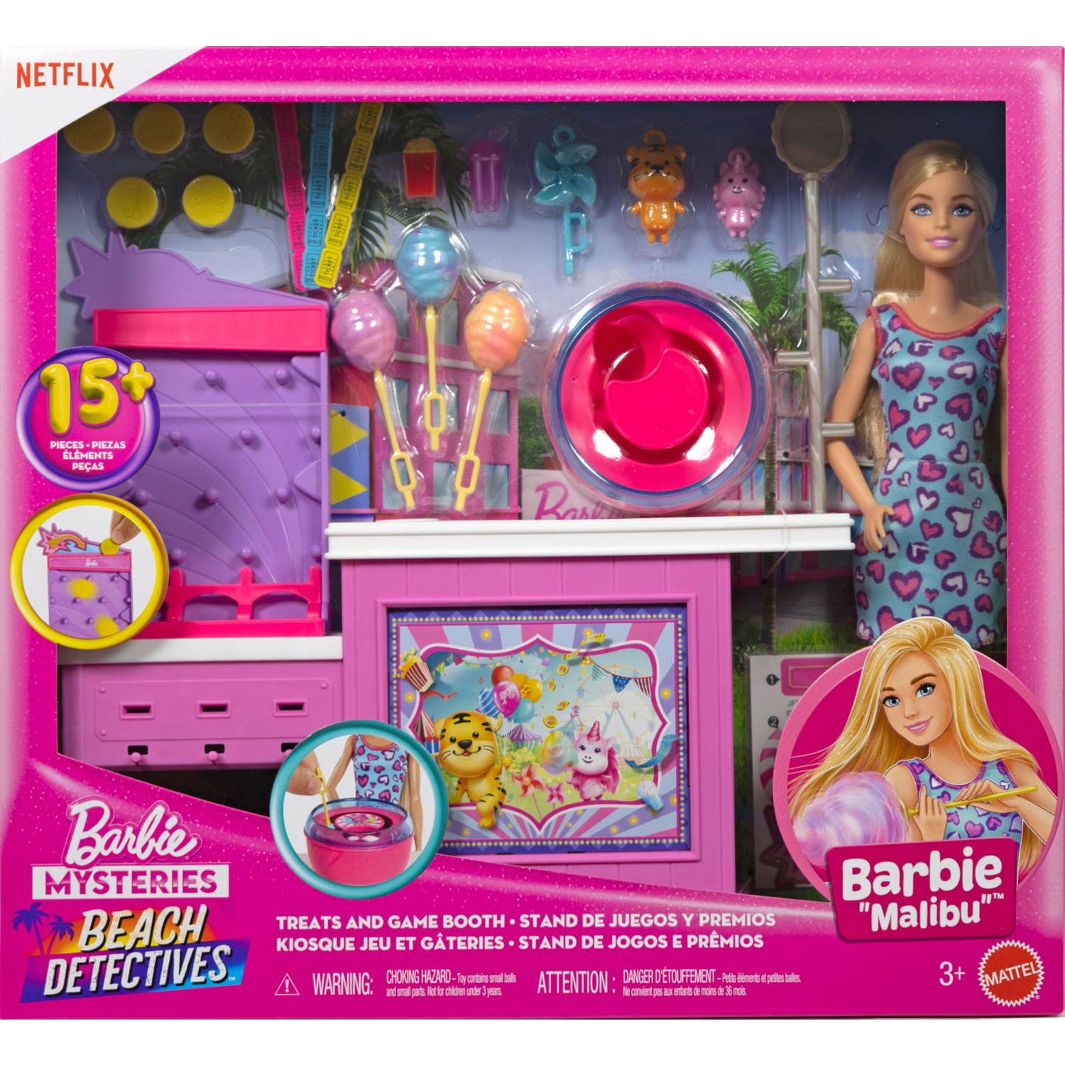Barbie White Mysteries Beach Detectives Doll