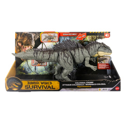 Jurassic World Colossal Chomp Giganotosaurus Dinosaur