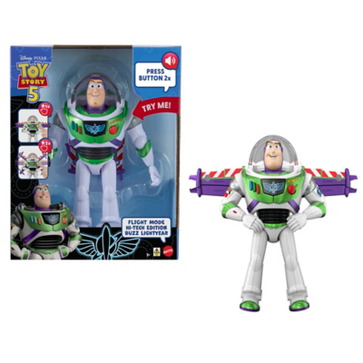Disney And Pixar Toy Story 5 Flight Mode Hi-Tech Edition Buzz Lightyear