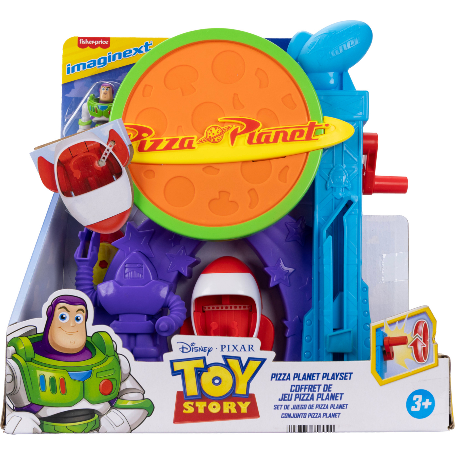 George Green Imaginext Toy Story Pizza Planet Playset