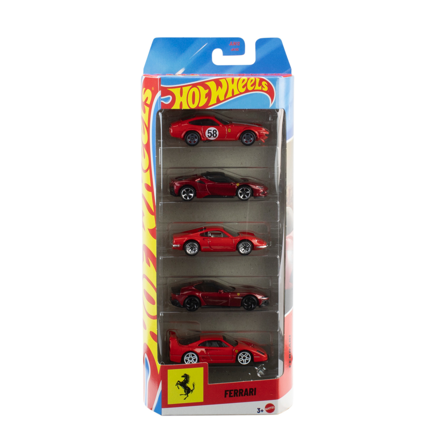 Ferrari Red Hot Wheels 5 Pack