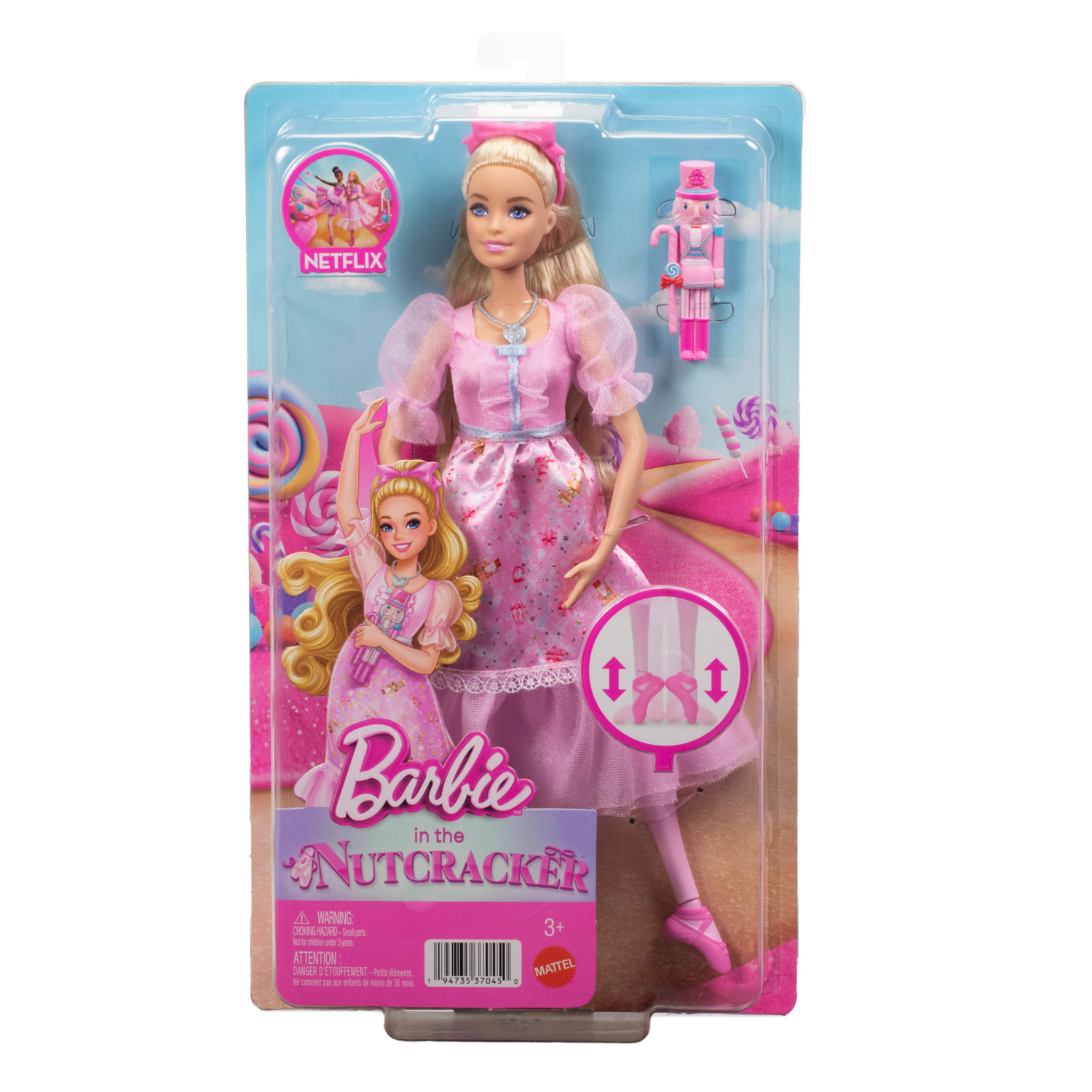 Barbie Pink In The Nutcracker Clara Ballerina Doll