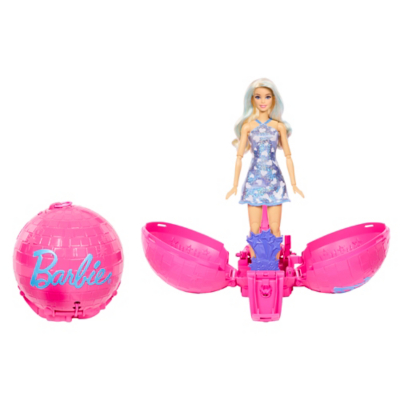 Barbie Roll & Reveal Pop Star Doll and Accessories