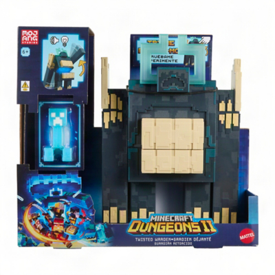 Minecraft Dungeons II Twisted Warden Playset