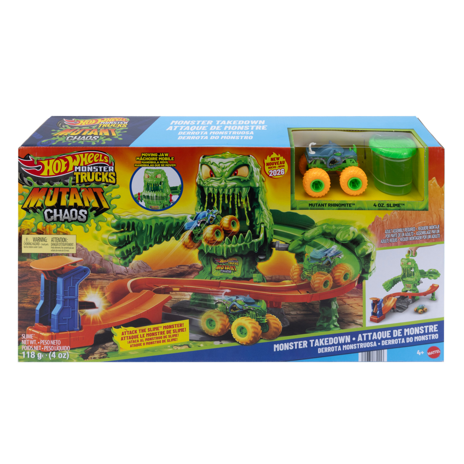 George Multi Monster Trucks Mutant Chaos Monster Takedown